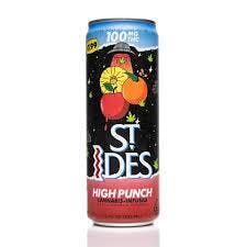 Photograph of product: ST IDES FRUIT PUNCH 12OZ HIGH TEA 100MG