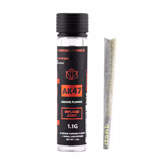 Photograph of product: Dank | Ak-47 | Infused PreRoll | 1.1g