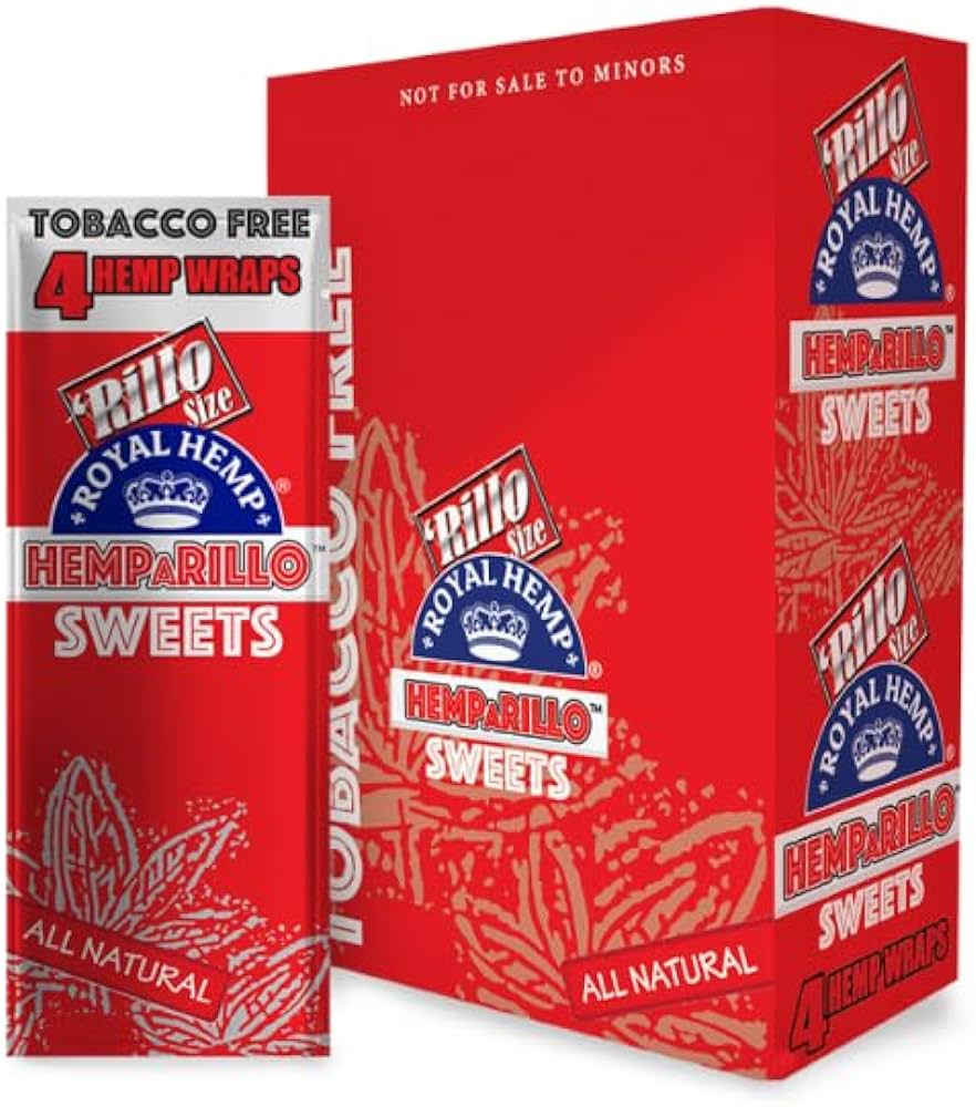 Photograph of product: 4pk Sweets Flavored Hemp Wraps