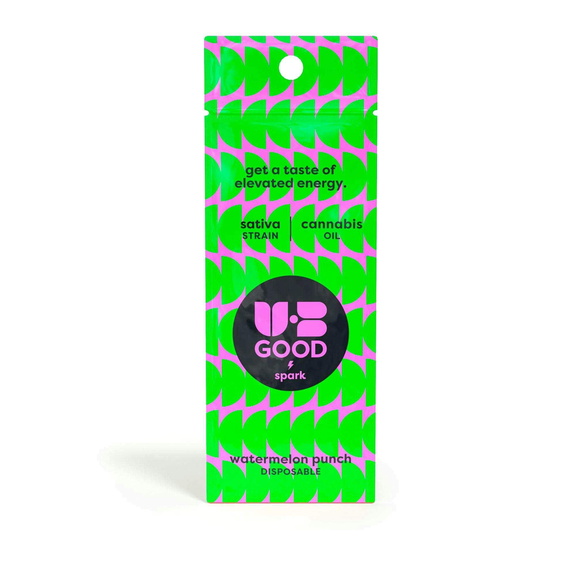 Photograph of product: Watermelon Punch Disposable Vape Pen - 