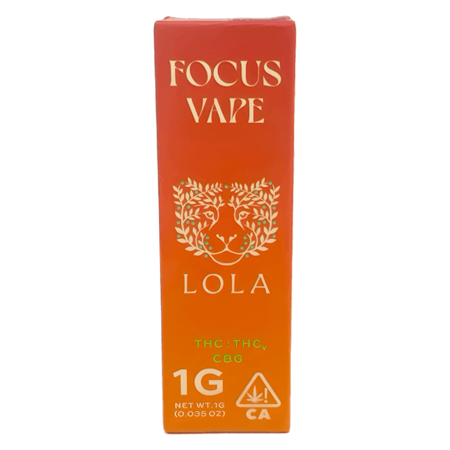 Photograph of product: Focus AIO 1g TH-oui/TH-ouiv/CBG - 