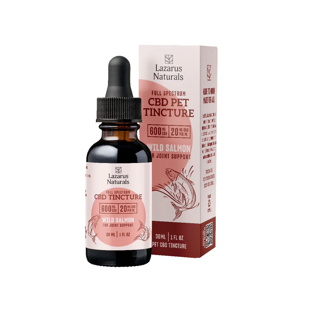 Photograph of Product: Salmon Oil 2400mg CBD Tincture