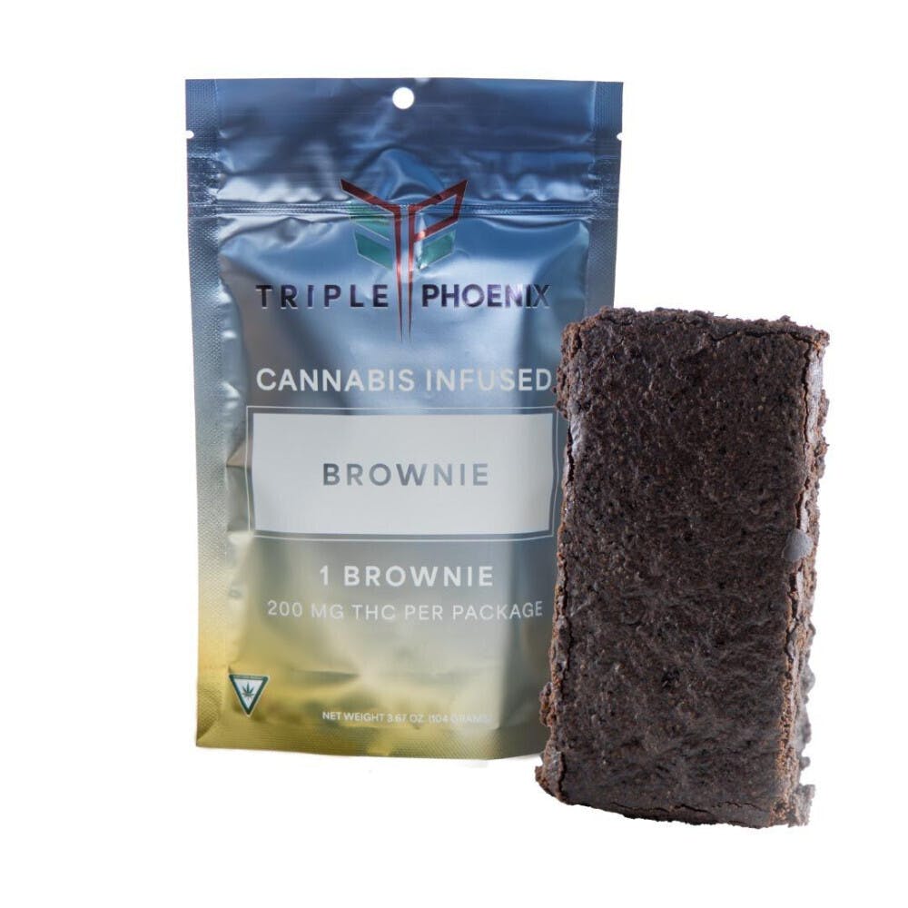 Photograph of product: Triple Phoenix Brownie 200mg