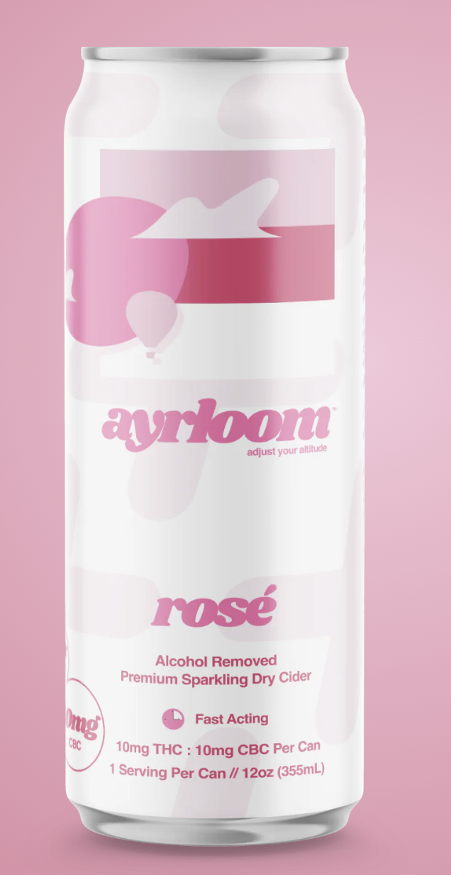 Photograph of product: Rose - 10mg:10mg 12oz