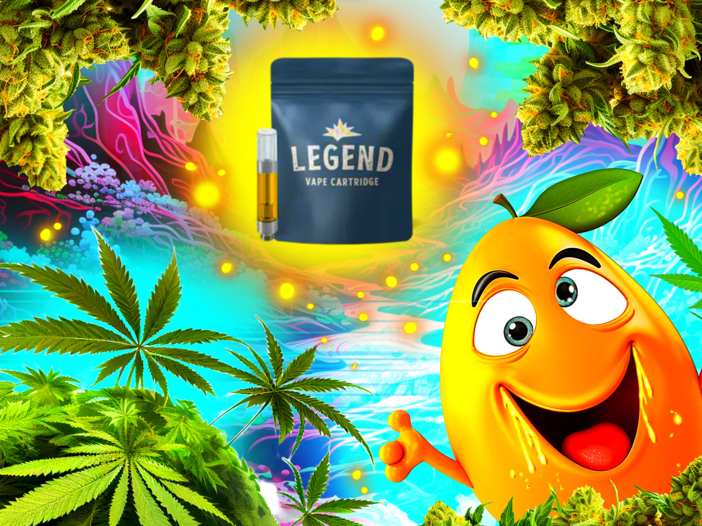 Photograph of product: Legend-Natural Vape Wild cherry cart