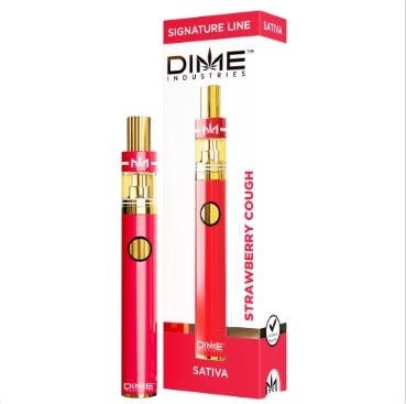 Photograph of product: DIME | Strawberry Cough (S) .9g Disposable