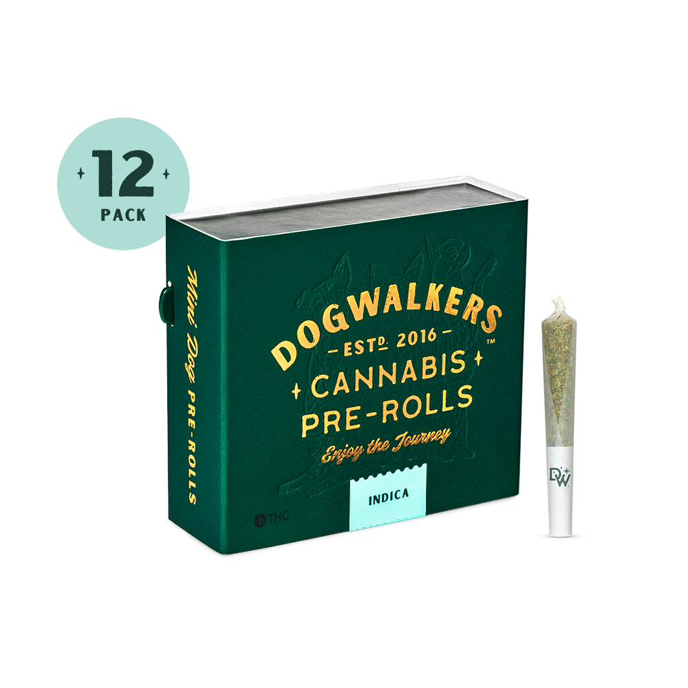 Photograph of product: 4.2g Brownie Scout Mini Dog Pre-Roll 12pk