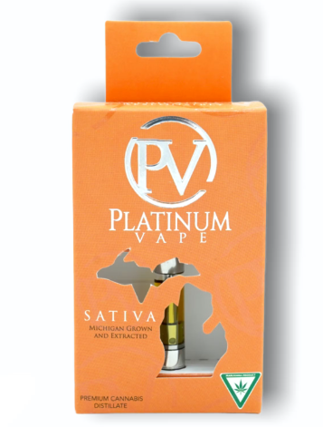 Photograph of product: Platinum Vape Cartridge | Jack The Ripper