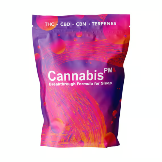 Photograph of product: Oui'd PM Gummies-5mg Single-Cherry Berry