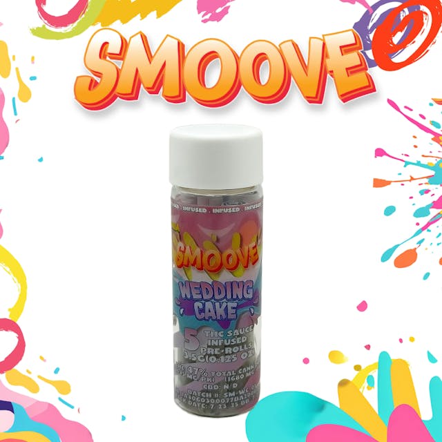 Photograph of product: Wedding Cake | 5 x 0.7 Infused | 3.5g - 