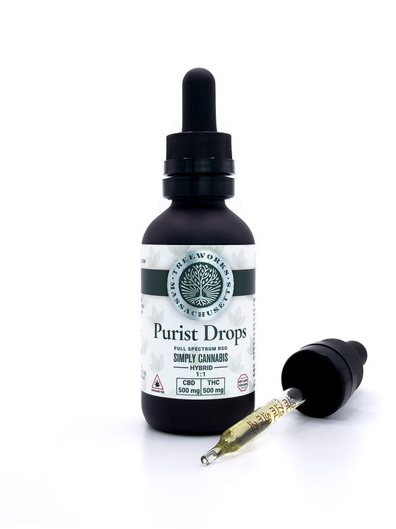 Photograph of product: Purist Drops 1:1 Tincture | 1000mg - Treeworks
