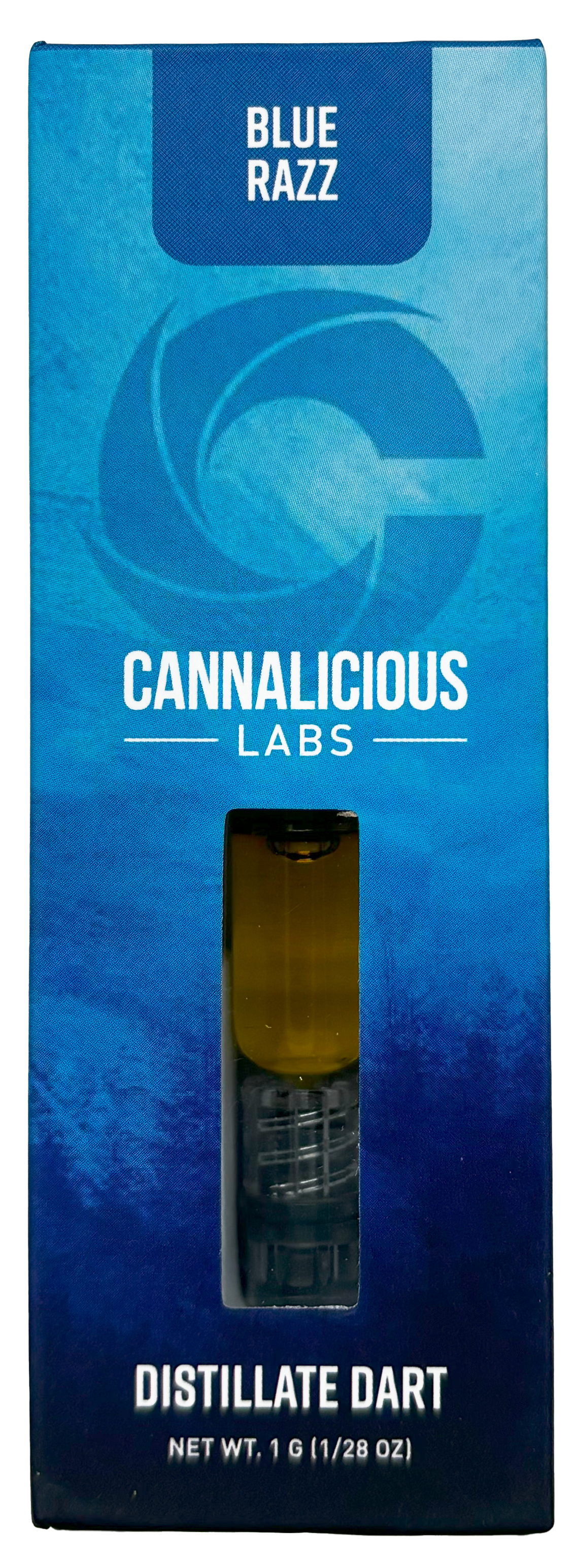 Photograph of product: Cannalicious | Blue Razz Distillate Dart | Distillate Concentrate