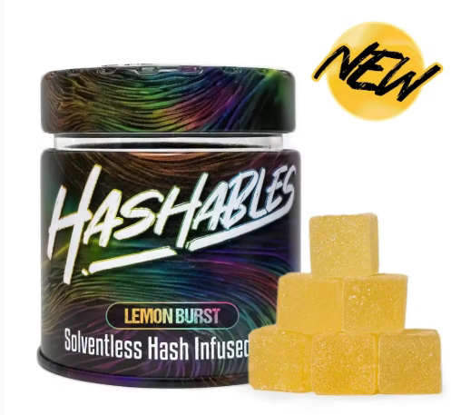 Photograph of product: Lemon Burst | 100mg | Gummies | au chocolatables