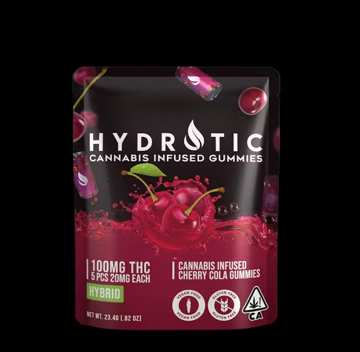 Photograph of product: Cherry Cola Gummies 100mg