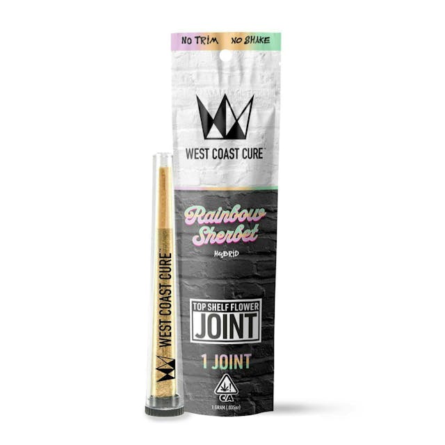 Photograph of product: Rainbow Sherbet | 1G Pre-Roll - 
