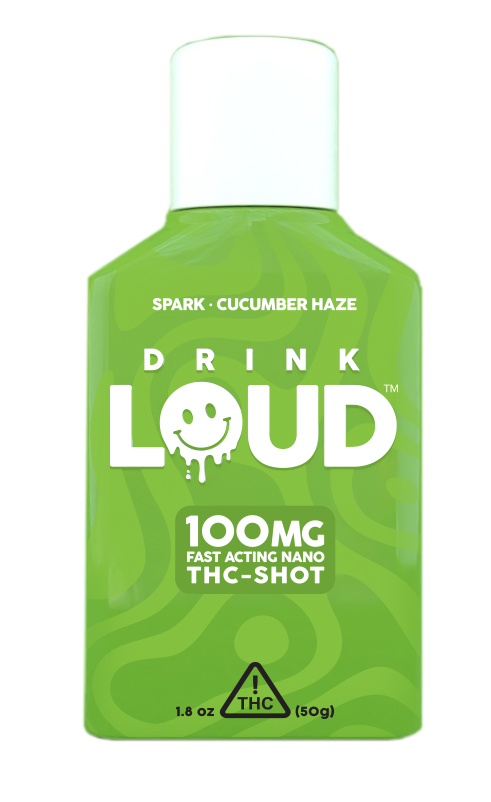 Photograph of product: Drink Loud - Tincture - Cucumber Haze (H) (100mg)