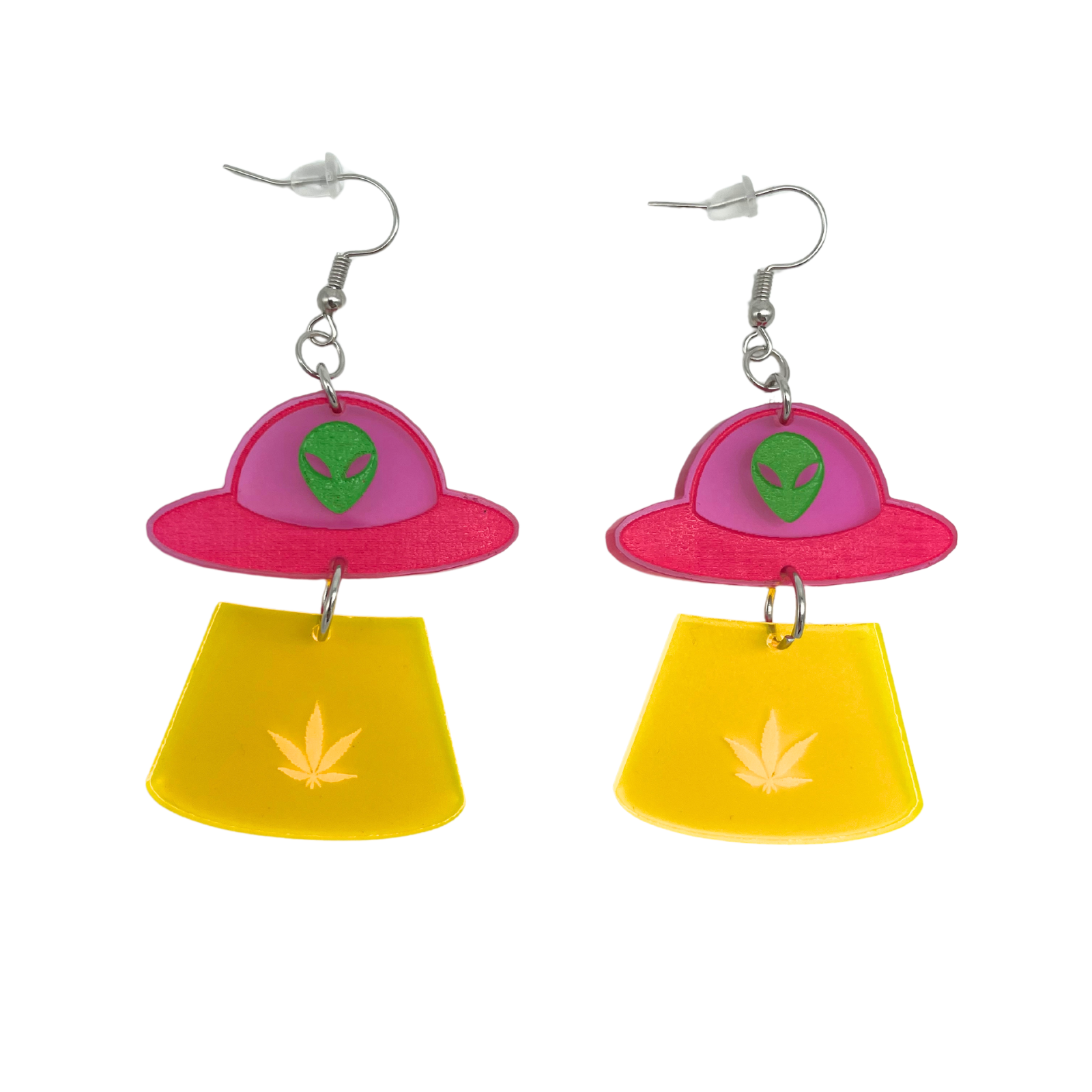 Photograph of Product: Space Alien | Dangle Earrings