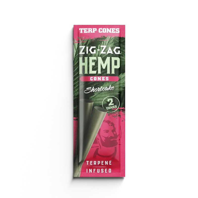Photograph of product: Zig-Zag | Terpene Infused Hemp Cones Shortcake | 2pk