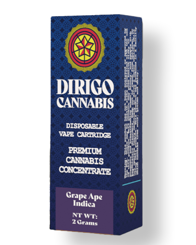 Photograph of product: Dirigo Oui'd - Grape Ape Disposable Vape