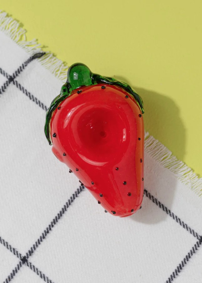 Photograph of product: Glassware | Strawberry Pipe
