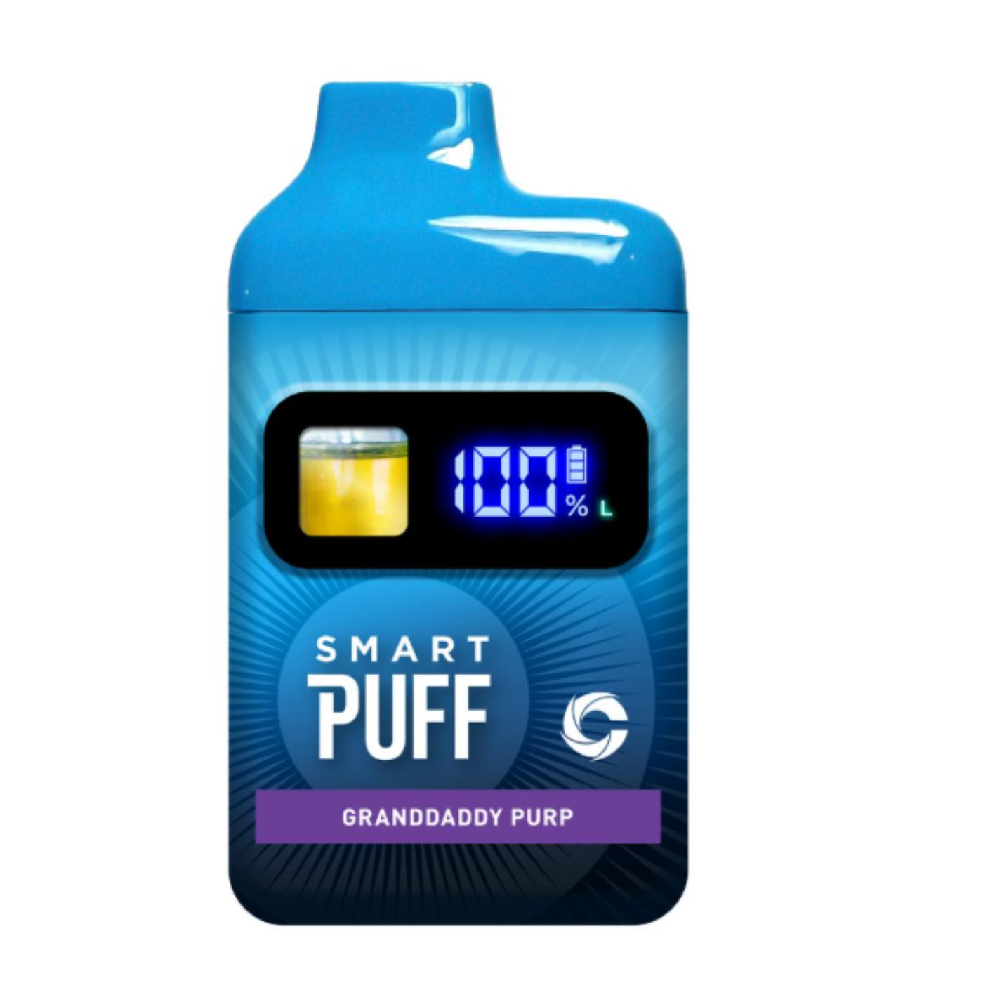 Photograph of product: Cannalicious Labs - Granddaddy Purp SmartPuff Disposable