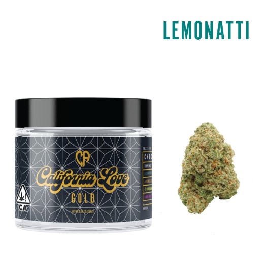 Photograph of product: LEMONATTI GOLD FLOWER 3.5G