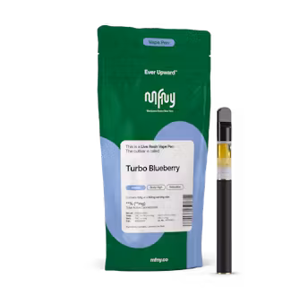 Photograph of product: MFNY - Turbo Blueberry Live Resin Vape