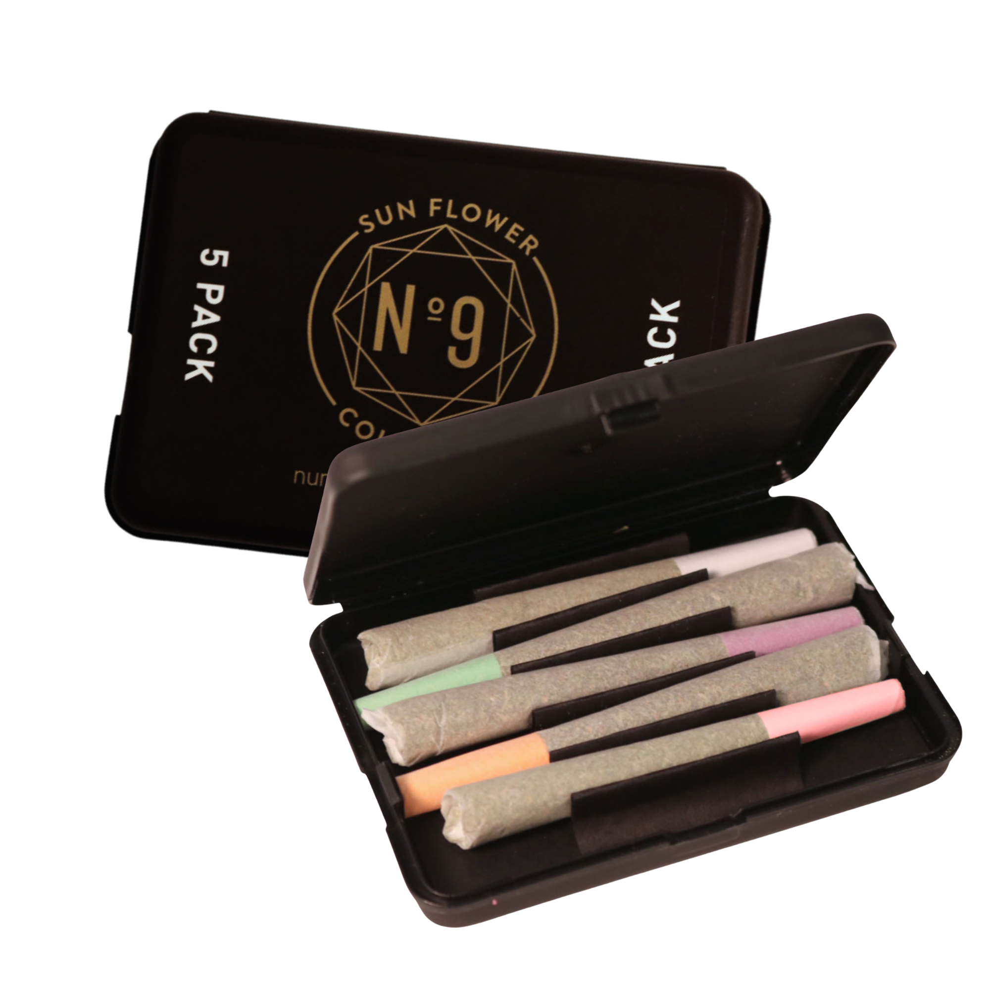 Photograph of product: STRAIN VARIETY PACK | 5 PACK 0.7G PREROLLS