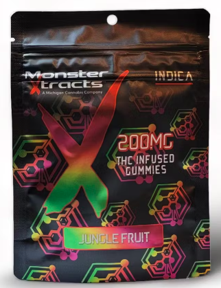 Photograph of product: Monster X - Jungle Fruit 200mg 20pcs