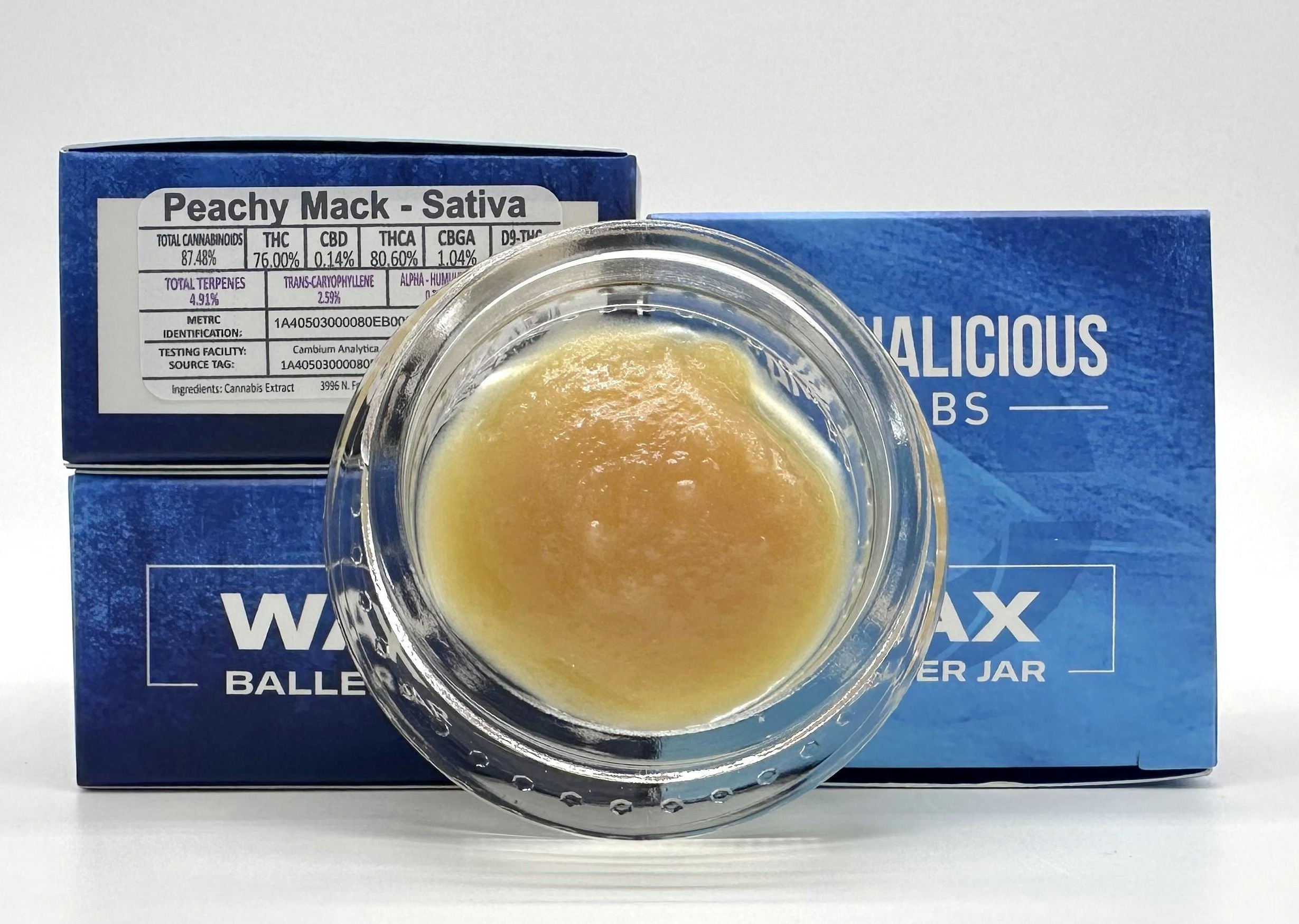 Photograph of product: Cannalicious Lemon Cheesecake (Hybrid) Crumble Baller