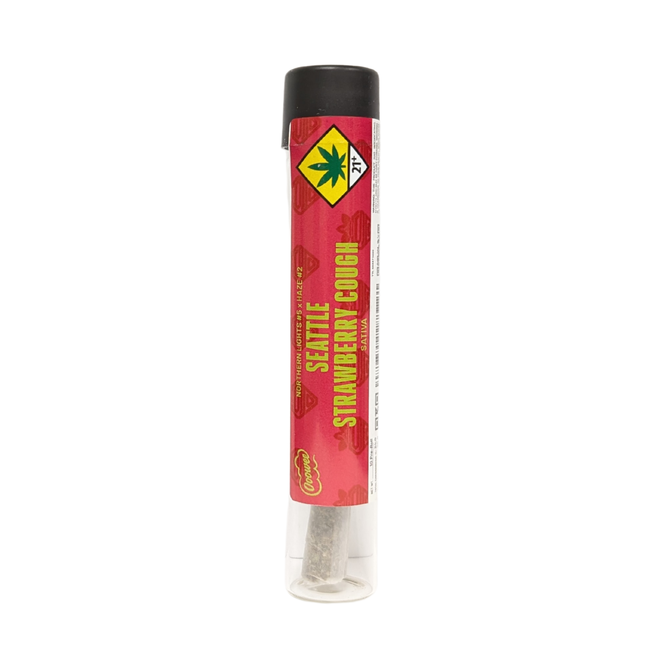Photograph of product: Seattle Strawberry Cough Pre-Roll | 1g