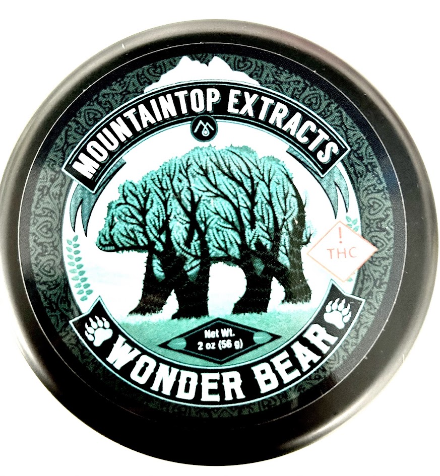 Photograph of product: Wonder Bear Salve TH-oui:CBD (100MG)