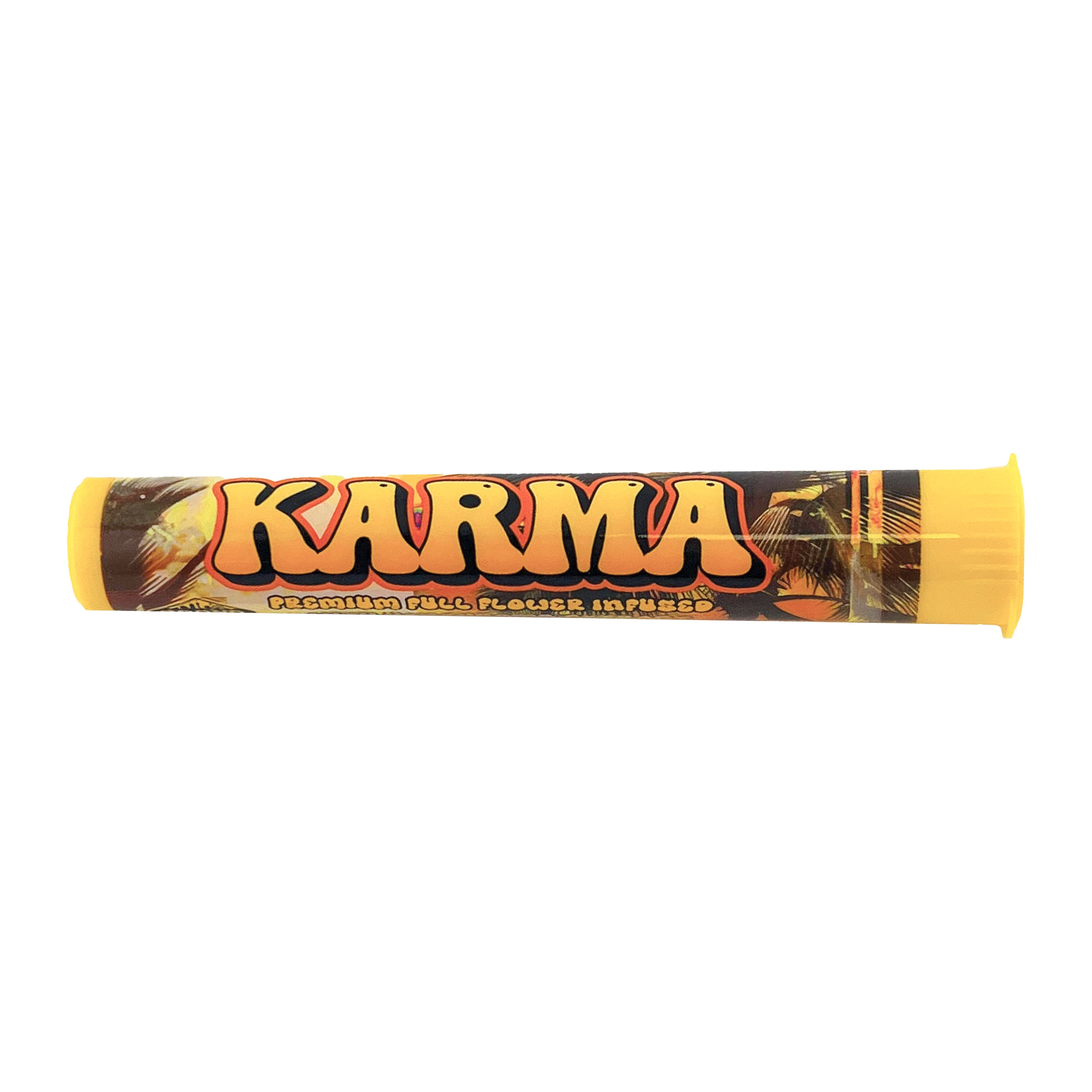Photograph of product: Karma Black Cherry Soda Honey Roll Infused Preroll