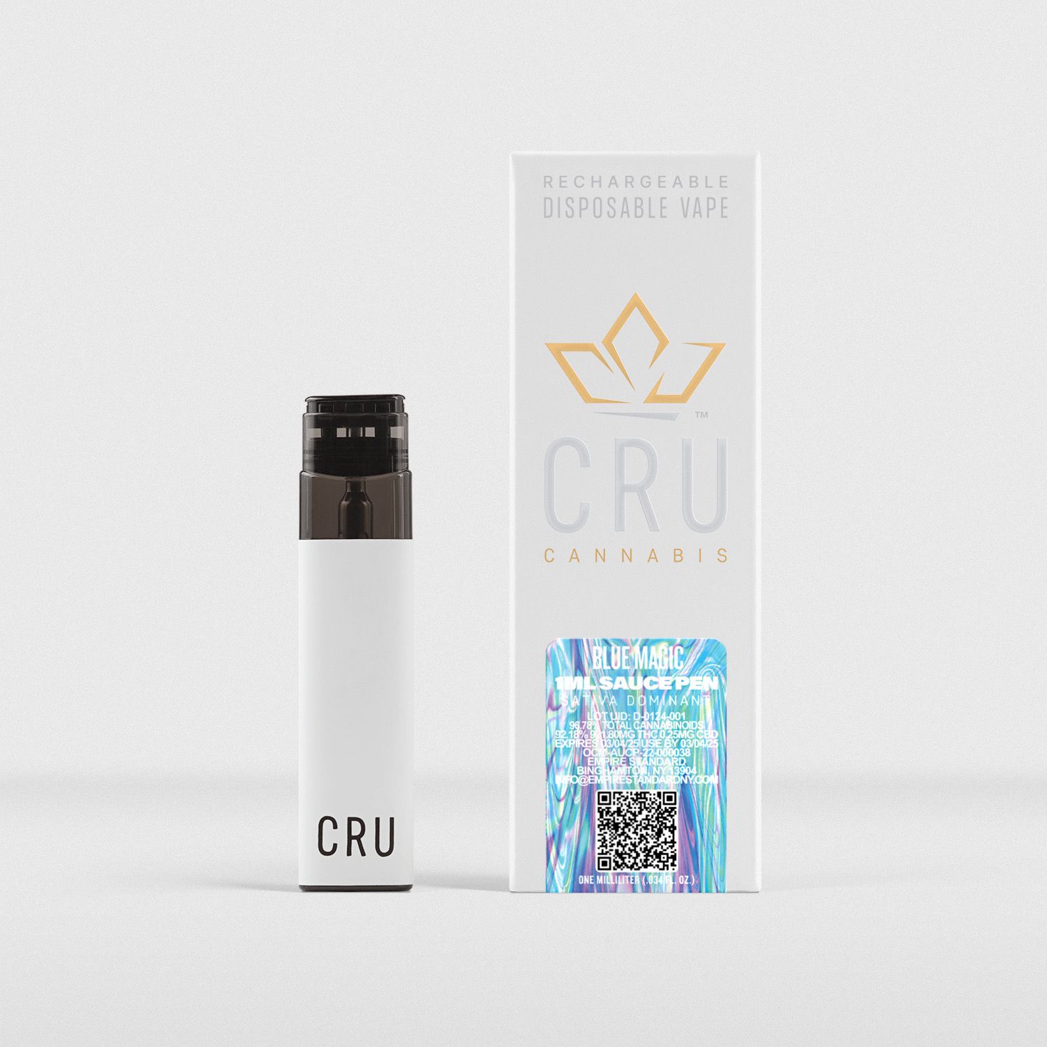 Photograph of product: CRU | BLUE MAGIC | SAUCE PEN AIO | 1G