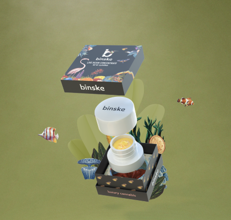 Photograph of product: Concentrate - Binske - Daywrecker (IH) - Live Budder 1g