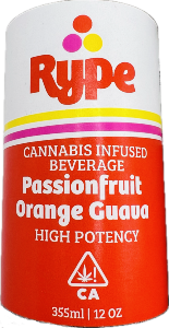 Photograph of product: Passionfruit Orange Guava 100mg 12oz. Drink - Rype