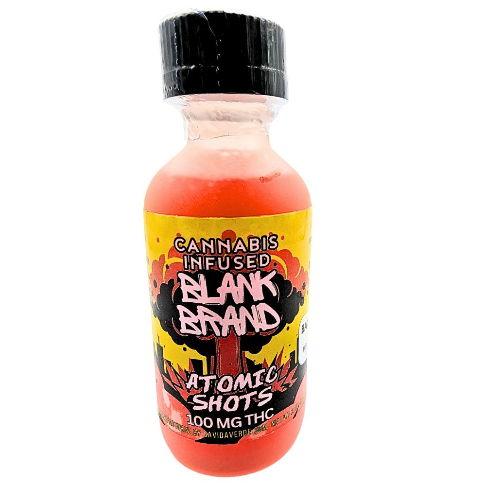 Photograph of product: Blank Atomic Shot 100mg - Backyard Watermelon