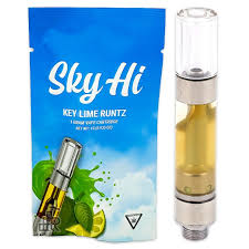 Photograph of product: Sky-Hi | Key Lime Runtz 510 Distillate Cartridge