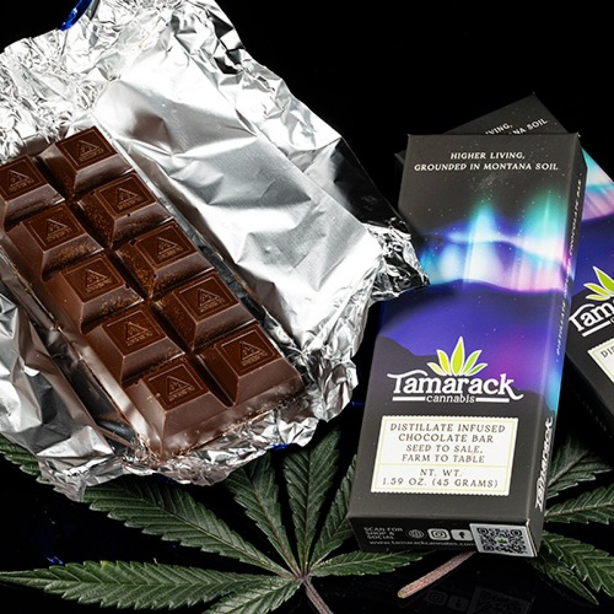 Photograph of product: Dark Chocolate Bar