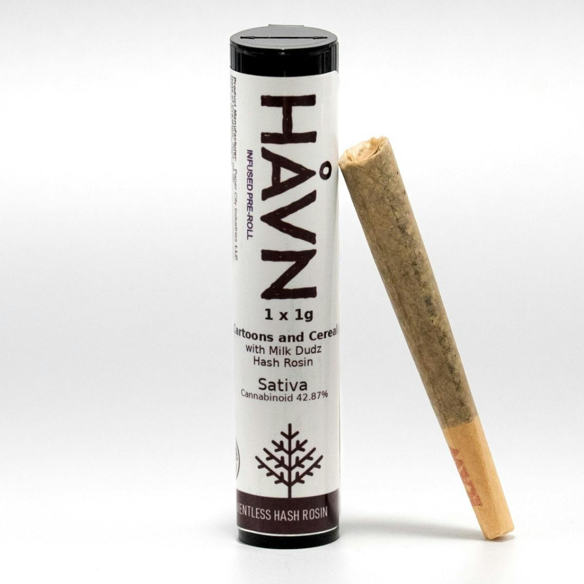 Photograph of product: Georgia Runtz x Caramel Dreamz (H) 1g au chocolat Rosin Infused Pre-Roll- HAVN
