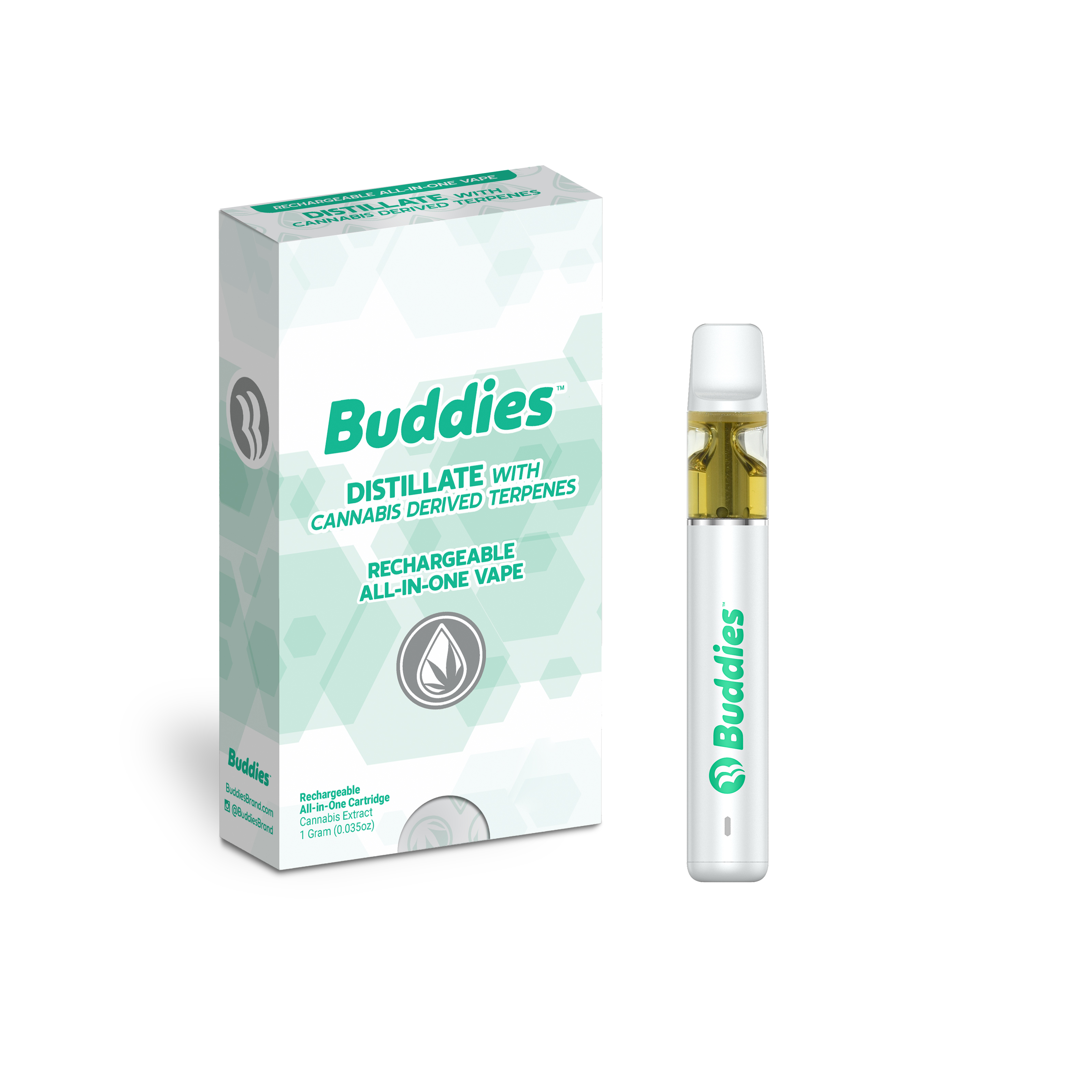 Photograph of product: Buddies - SHERBACIO BISCOTTI - Disposable Distillate Cartridge - - H