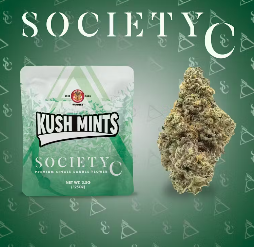 Photograph of product: Society C Kush Mints Pre Packaged