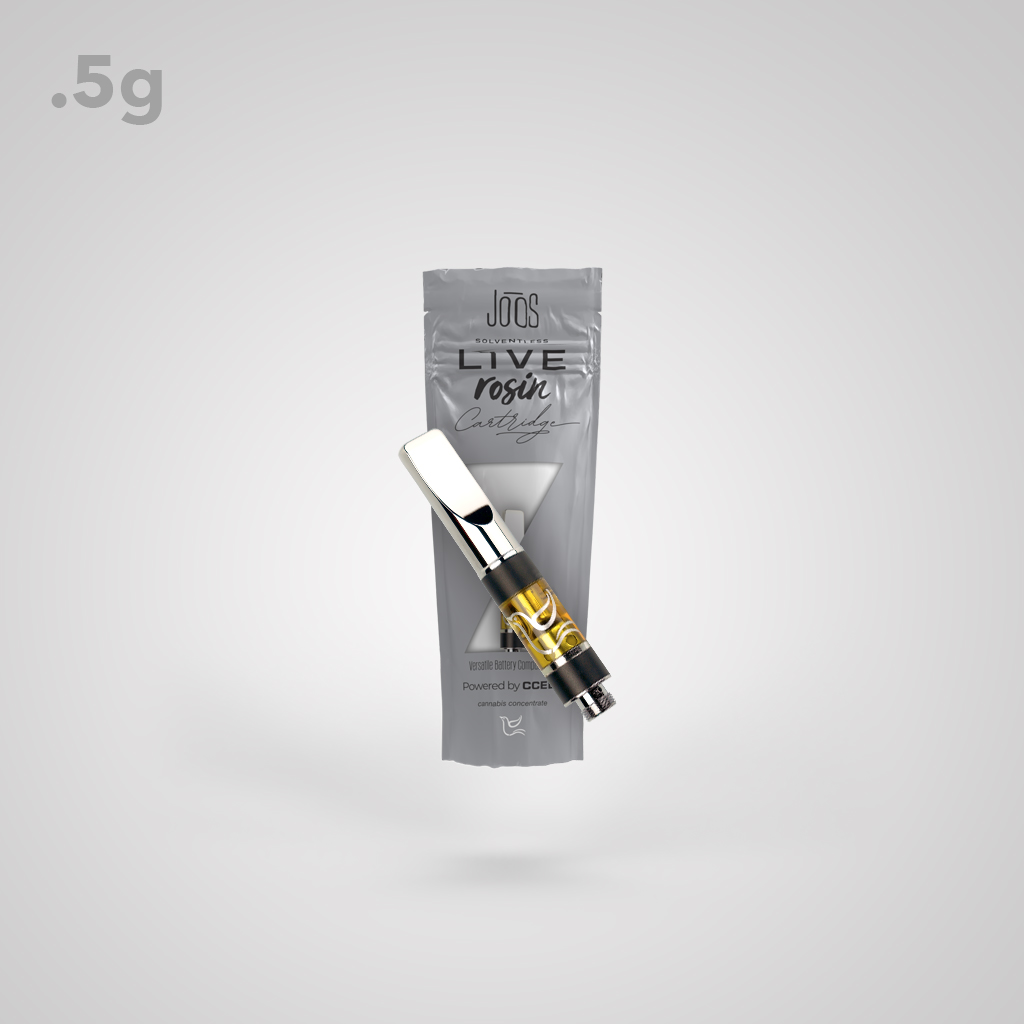 Photograph of product: MAC LIVE ROSIN CARTRIDGE 0.5G