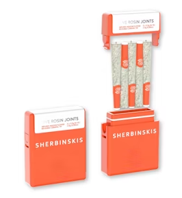 Photograph of product: Sherbinskis - Prerolls - Infused - Black Sesame - 5 pack