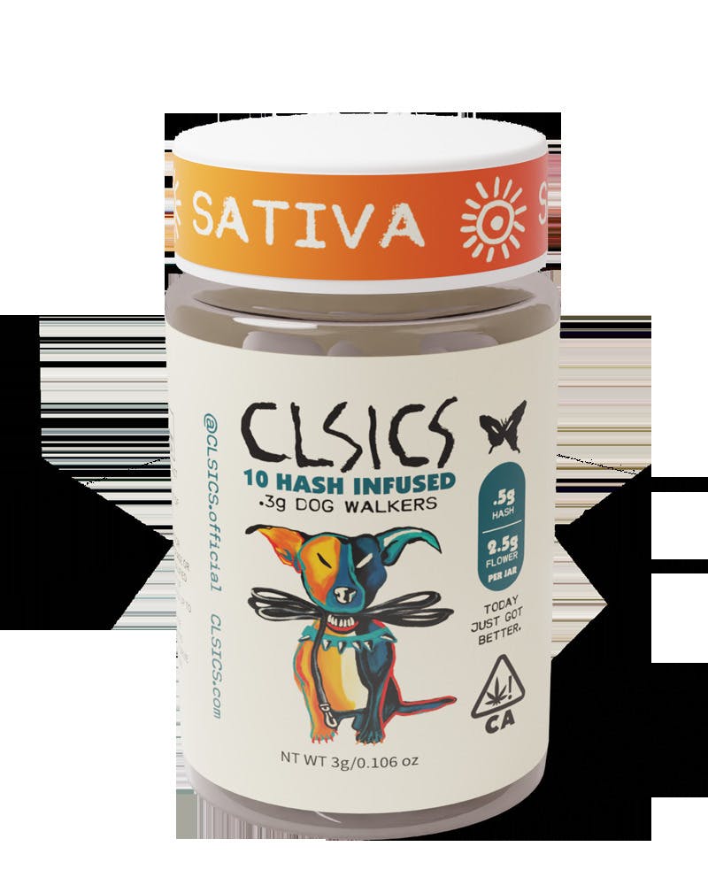 Photograph of product: Clsics - Blue Crack - Oui'd - au chocolat Infused Preroll - 10 Pack