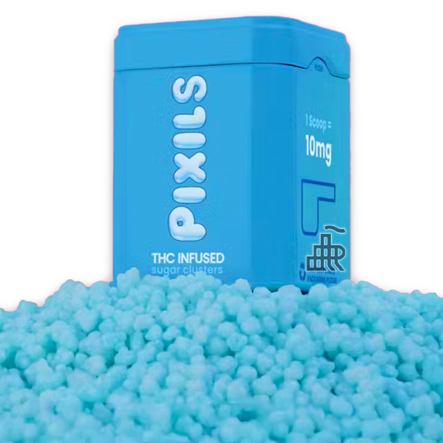 Photograph of product: Blue Raspberry | Pixils | Sugar Clusters