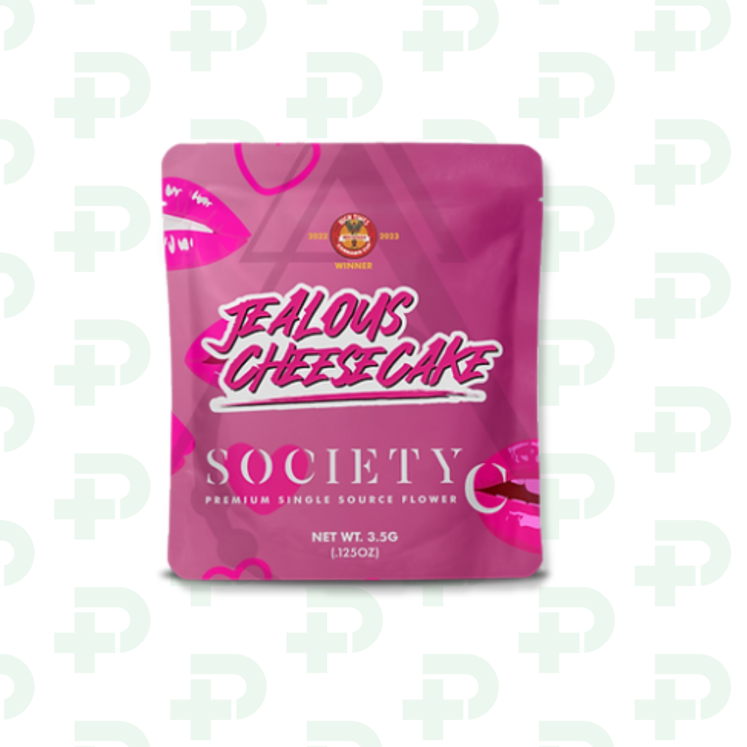 Photograph of product: Society C Exotic 8th - Jealous Cheesecake - 3.5g