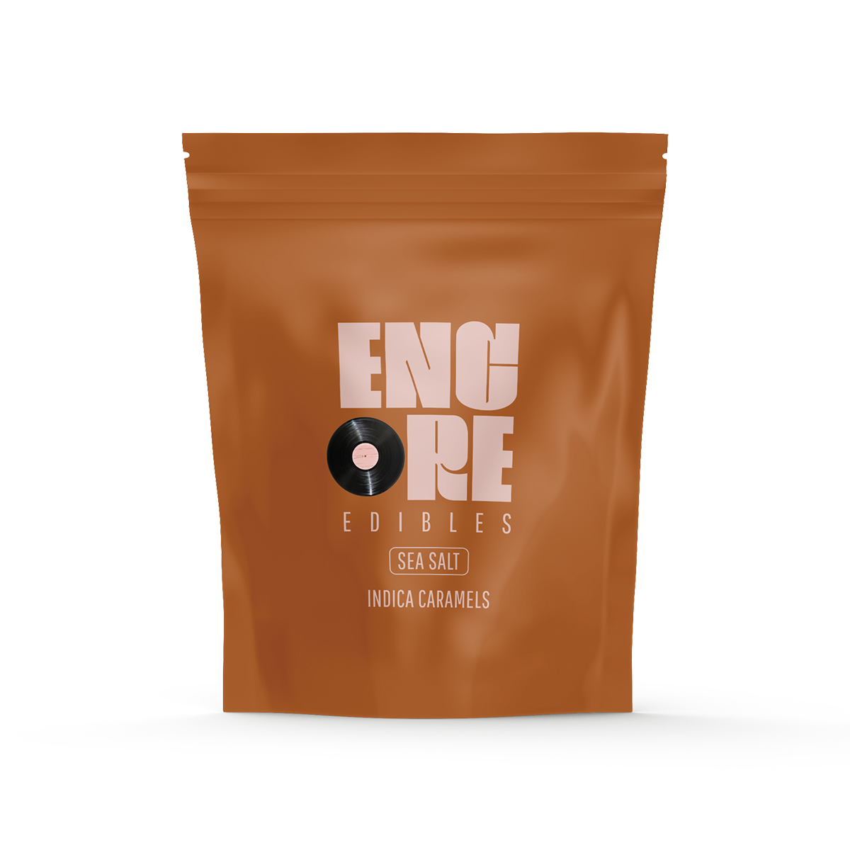 Photograph of product: Encore - Bites Sea Salt Caramel Oui'd 10pc - 100mg