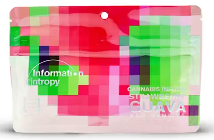 Photograph of Product: Strawberry Guava - 2:1 THC:CBG RSO Gummies - 200mg