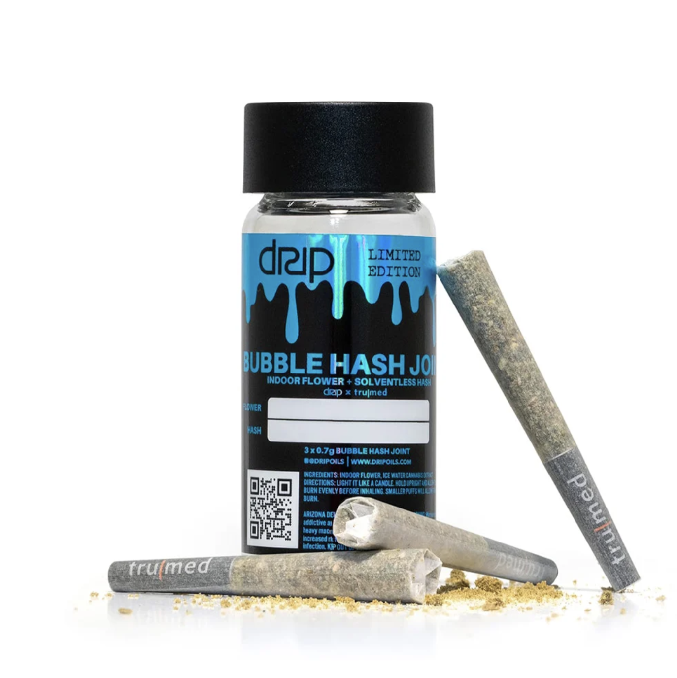 Photograph of product: Bubble au chocolat Gypsy Soap x HSB Joints 2.1g (0.7g ea | 3-Pack)